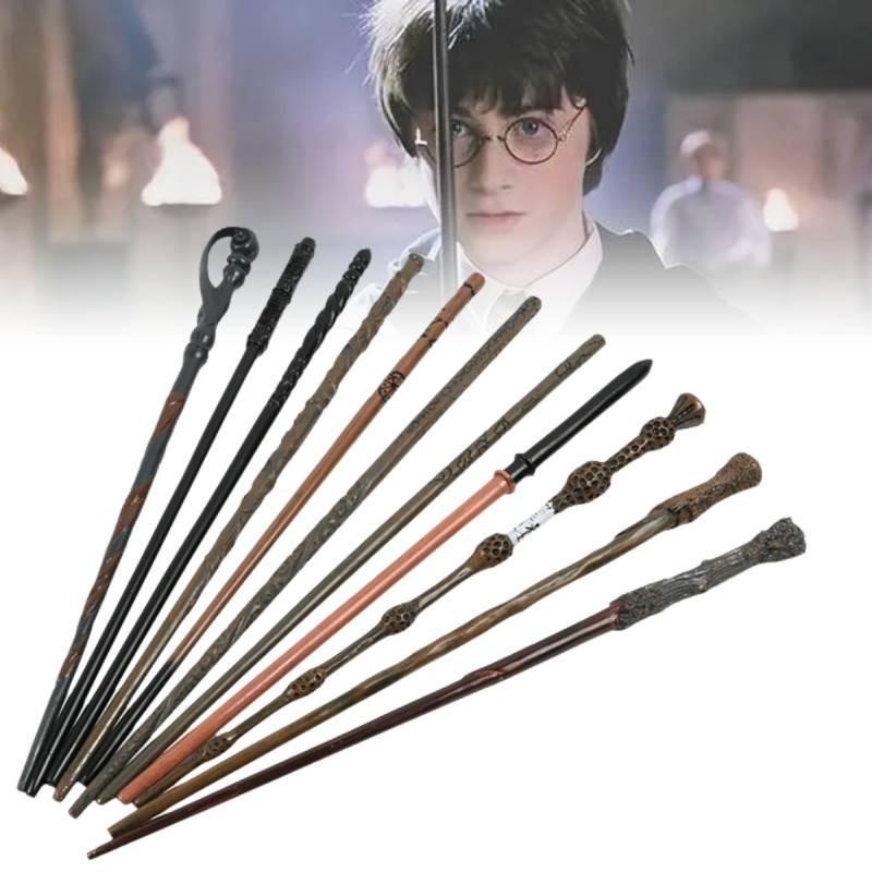 Hermione Granger Magic Wand High-quality Resin Prop Elegant Brown Box