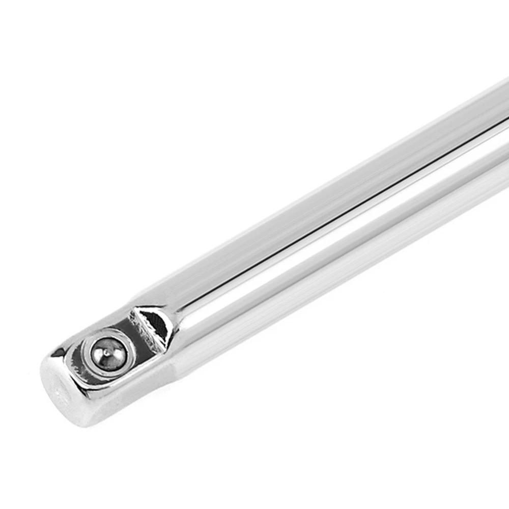 3PCS 1/4 Inch Socket Extender, 50/100/150mm Ratchet Wrench Extension Bar, Steering Sleeve Tool for Tight Spaces