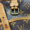 [Pre-Owned] Monogram Saumur 30 Iconic Classic Logo Print Adjustable Shoulder Strap Canvas And Leather Messenger Bag - Fair #1967VAX