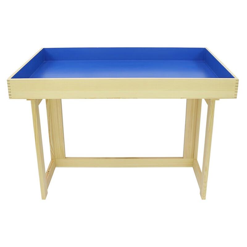 RDTC Psychological Sandplay Group Sand Table with Solid Wood Stand
