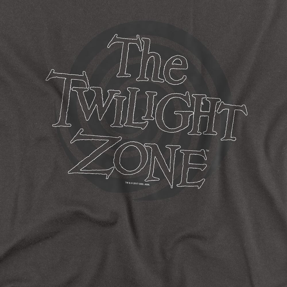 The Twilight Zone Unisex Adult Spiral Logo Long-Sleeved T-Shirt