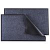 Double Stripe Non-Slip Entrance Mat - Cuttable PVC Flocked Roll with Seven Stripes
