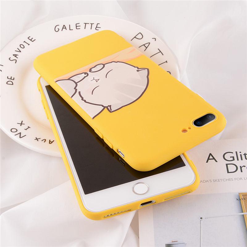 Buy Candy Color Pattern Print Back Cover For iPhone 6 6S 7 8 Plus X XR ...