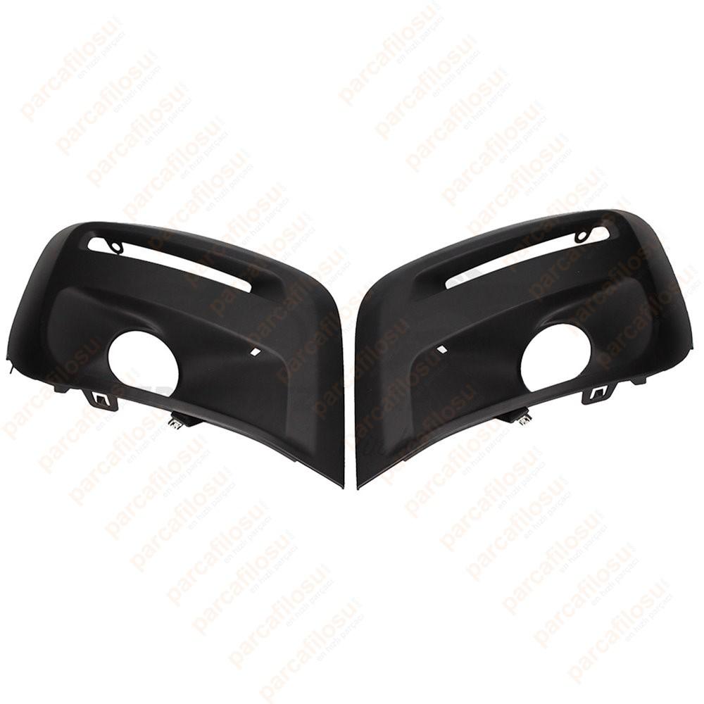 BGI1 For Citroen Berlingo / For Peugeot Partner 2015-2019 Front Bumper Side Grille Fog Frame Right and Left 2 PCs Auto Spare Parts