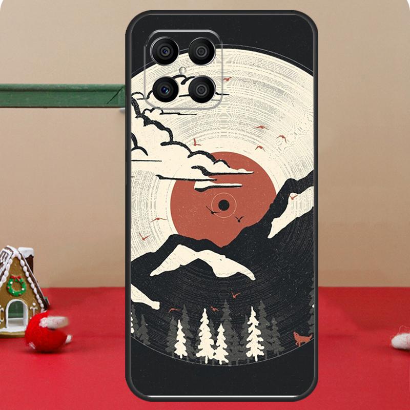

Японское искусство Гора Фудзи Чехол Для Honor Magic 6 7 8 Pro Honor 400 200 70 90 Lite X8c X8b X9a X9b X9c X9d Win RT Чехол Honor 200