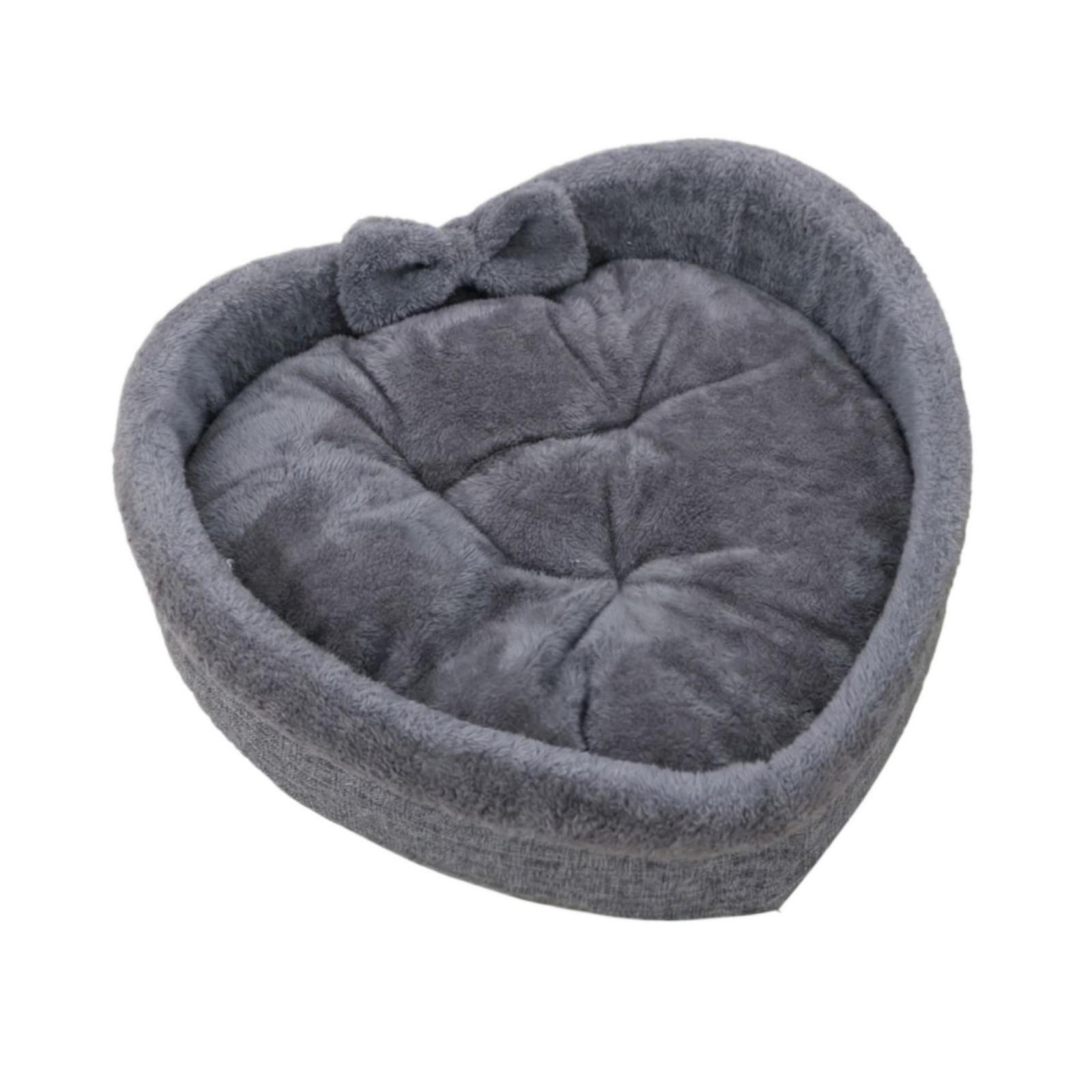 Warm Heart-shaped Plush And Thick One Size