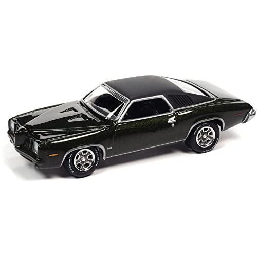 

Johnny Lightning Масштаб 1/64 Pontiac Grand Am 1973 Золотисто-оливковый Литая модель автомобиля