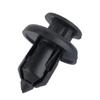 50 Pcs Black ABS Plastic Expansion Rivet Nut Buckle Clip Auto Repair Tool Car Decoration Fastener Accessory