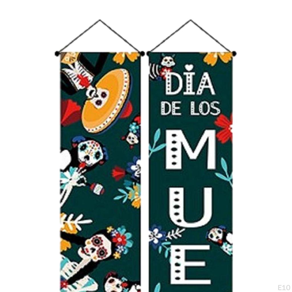 Banner de Halloween Ușă agățată Semne creative, ușoare, pentru interior, în aer liber, pentru verandă, pentru curtea cluburilor