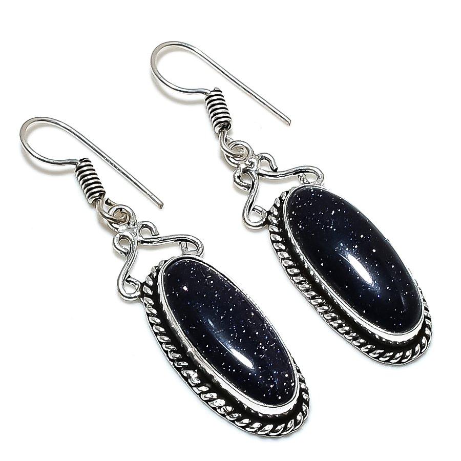 

Ювелирные серьги из стерлингового серебра 925 пробы с натуральным красным солнечным камнем 2,32 дюйма c0i42