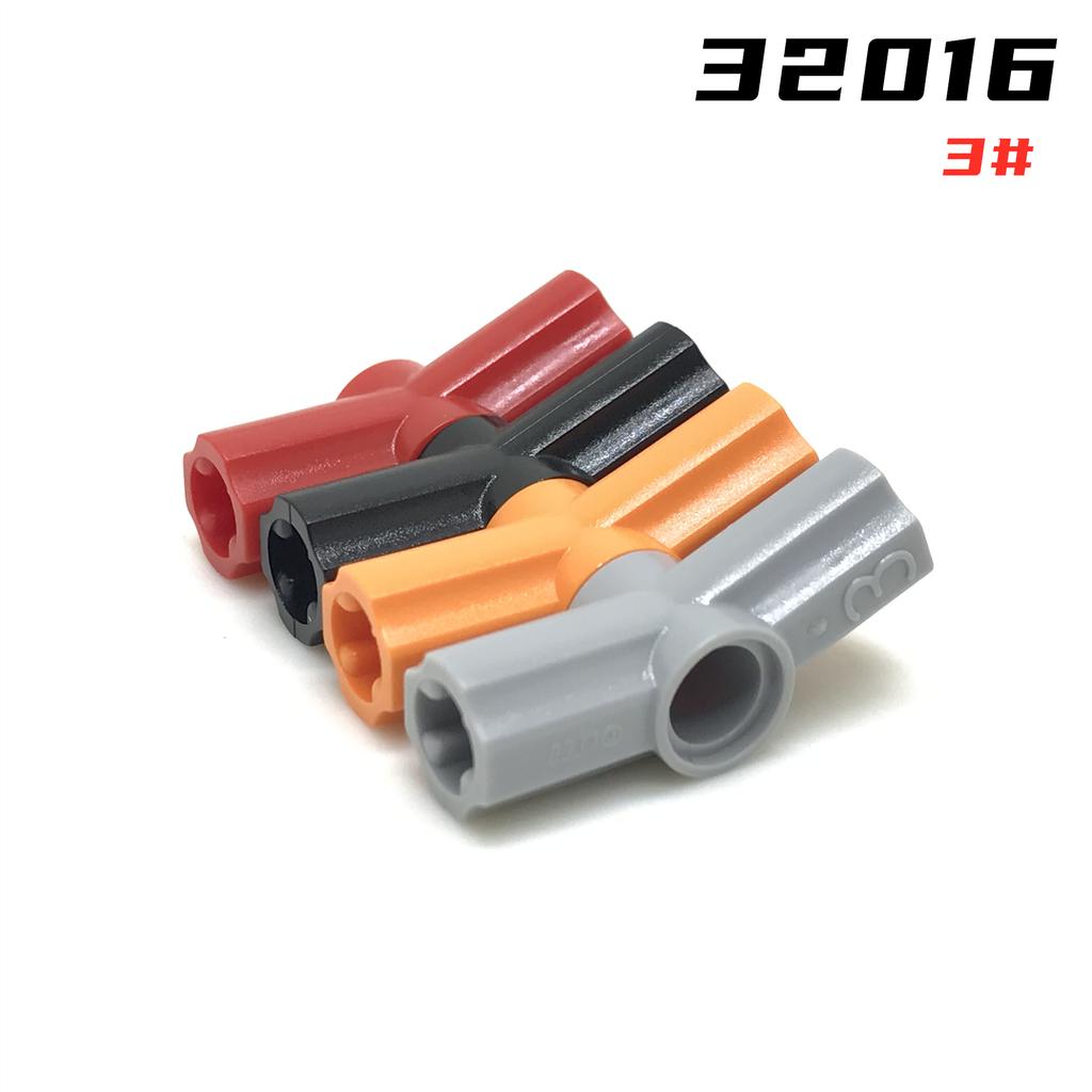 Rainbow Pig MOC Particles 32016 High-Tech Axle and Pin Connector 3# 157.5° Building Blocks Parts Kids DIY Educational Parts Toys
