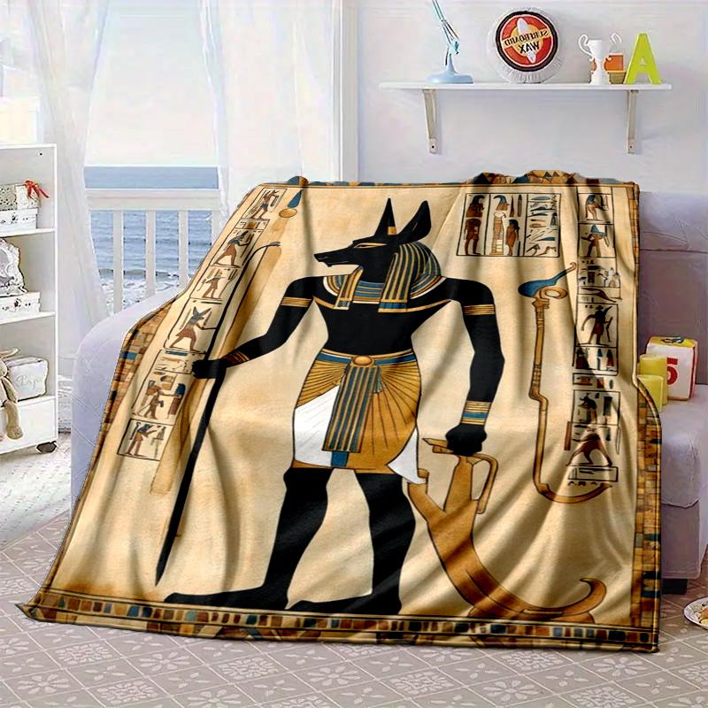 Ancient Egyptian Hieroglyphics Blanket Flannel Blanket Throw Blanket Sofa Cover Blanket Soft Premium Blanket Picnic Blanket Tv Blanket Gifts
