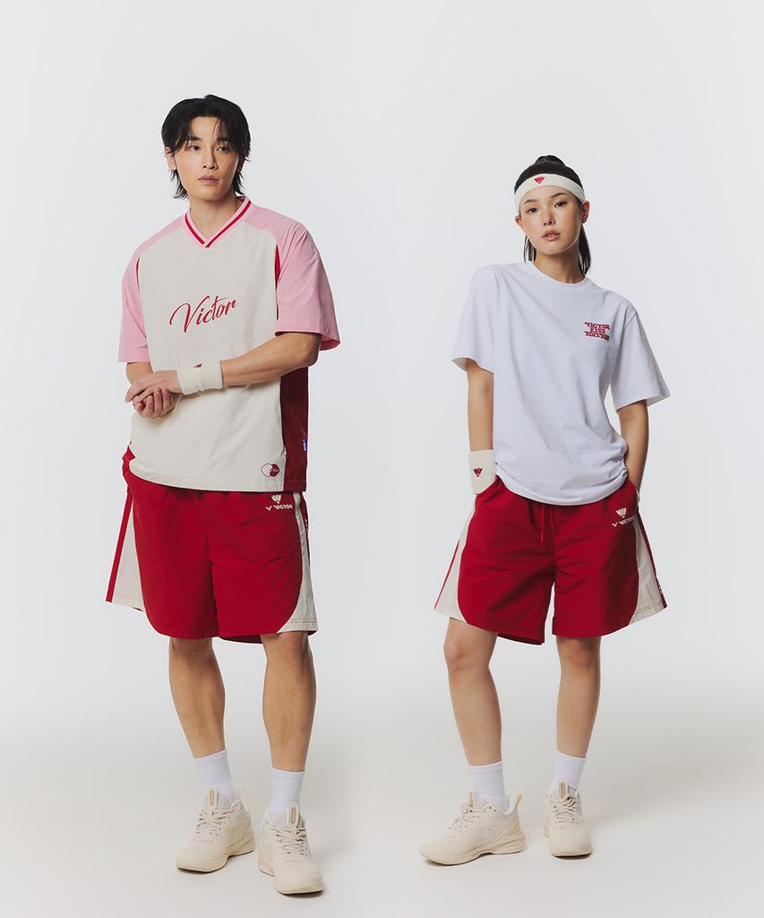 Bigteo Deep Love Bermuda Badminton Kiss Edition Unisex Shorts (Vt26Aps207U)
