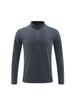LULU Men's Autumn Breathable Sport Jacket - Casual Long Zipper, Stand-Up Collar, Trendy Running Outerwear