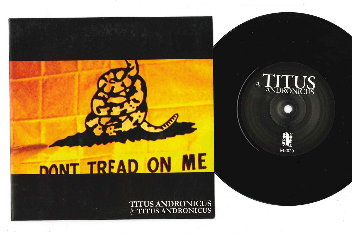 

7inch Record TITUS ANDRONICUS - Titus Andronicus ME020 MEROK 2008 UK Rock Used