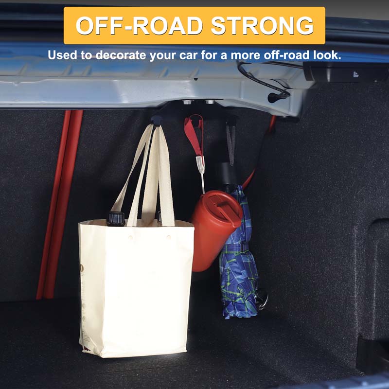 For BMW M3 F80 2014-2019 Carbon Steel Car Trunk Hook Expand Panel,Increases Number of Hooks Mounting Accessories