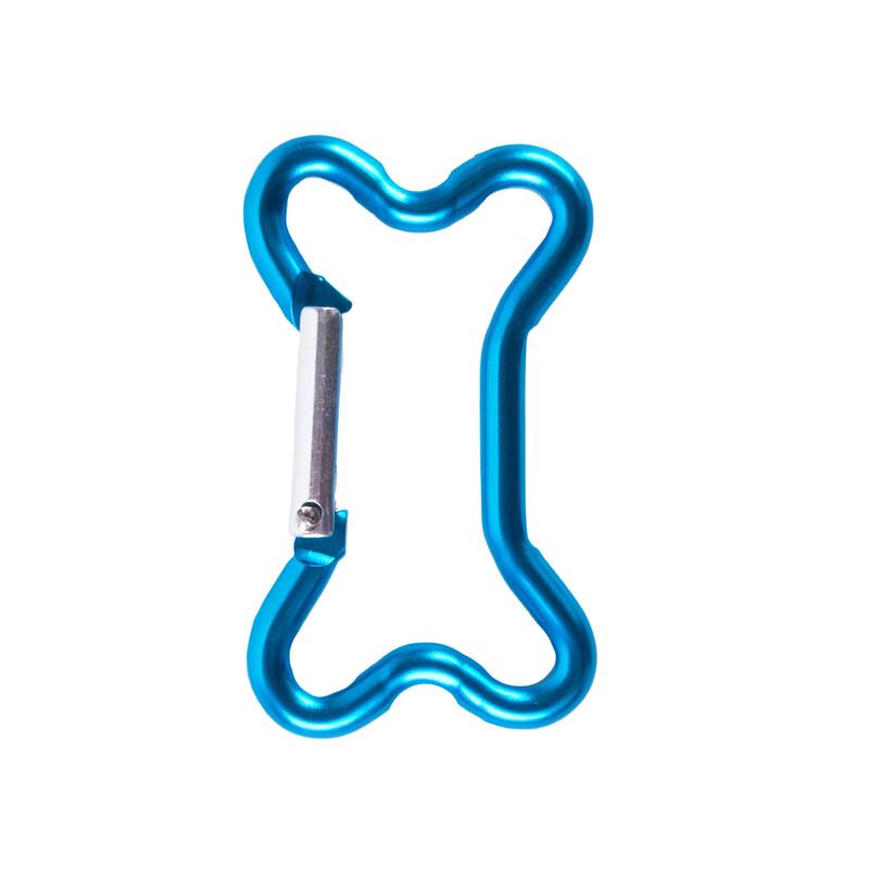 

Bone-shaped Aluminum Alloy Carabiner Clips (11-Pack)