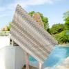 Geometric Waves Bath Towel Microfiber Soft Water Absorbing Breathable For Girl Kids Decorative Cartoon Beach Towel