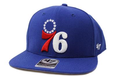 Sieben Kappe KEIN SCHUSS 47 CAPTAIN NBA Eastern Conference Philadelphia 76ers Philadelphia 76ers [Forty Brand]