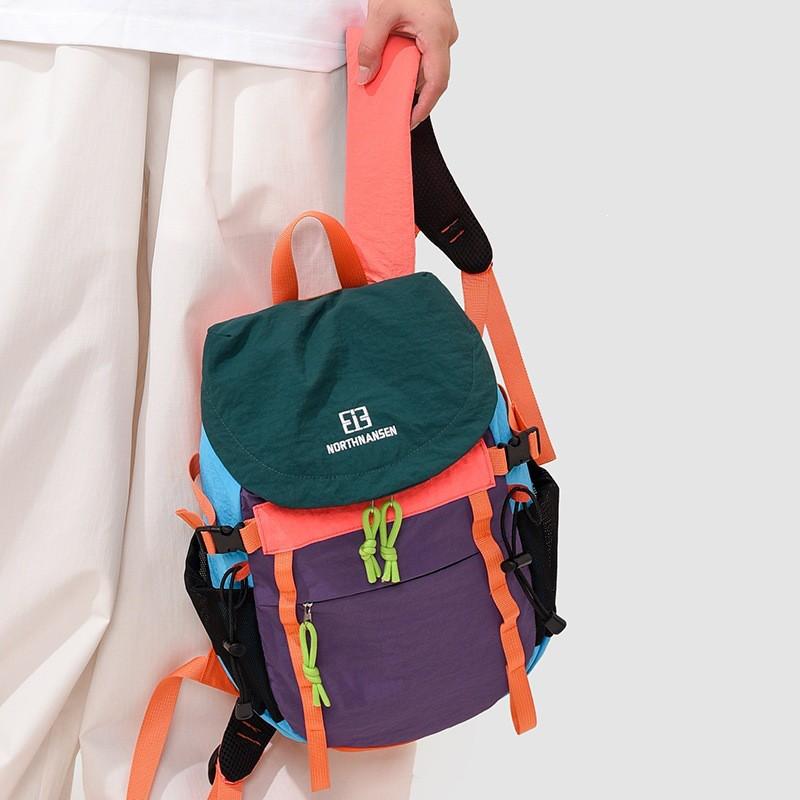 Zaino Leggero Impermeabile da Escursionismo Donna Uomo Capacità 20L Daypack in Nylon Trekking Outdoor Ciclismo Viaggio