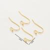 20 Stück/Los 6 Stile 14K 18K Vergoldete Ohrhaken mit Ohrbügel Ohrhaken Ohrringverschlüsse Zubehör für DIY Schmuckherstellung