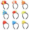 Funny Crab Lobster Fish Headband Ocean Themed Hair Hoop Stuffed Plush Animal Hairband Hair Accessories Party Decoration
