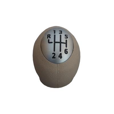 BSP553 6 Speed Shift Stick Knob 328650024R Chrome Beige for Renault Dacia Nissan Opel