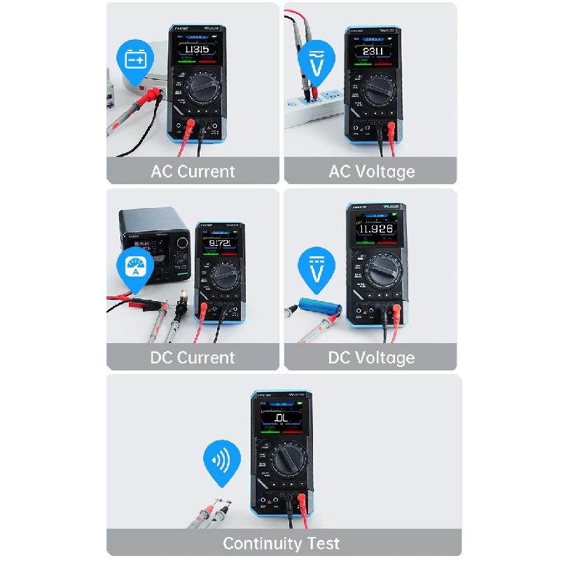 FNIRSI DST-210 and DST-201 - 2-in-1 Automotive Diagnostic tool, Portable, Rotary Control, Ideal for Home and Car Repair