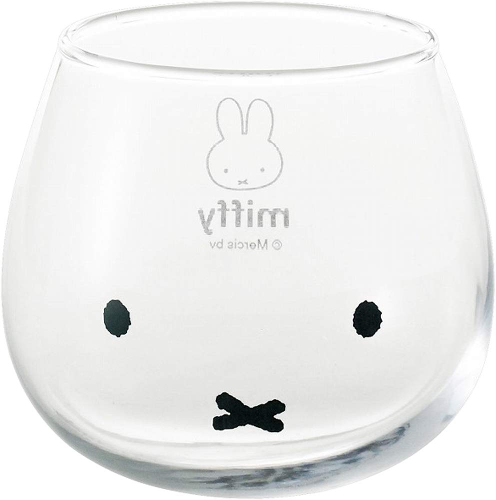Kanemasa Pottery Dick Bruna KN40147 "Swaying Tumbler" Miffy, 320ml, Glass,