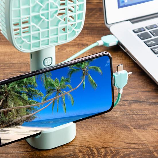 Data Cable 3-in-1 2.1A 8Pin Type-C Fast Charge Micro USB Phone Charging Cord