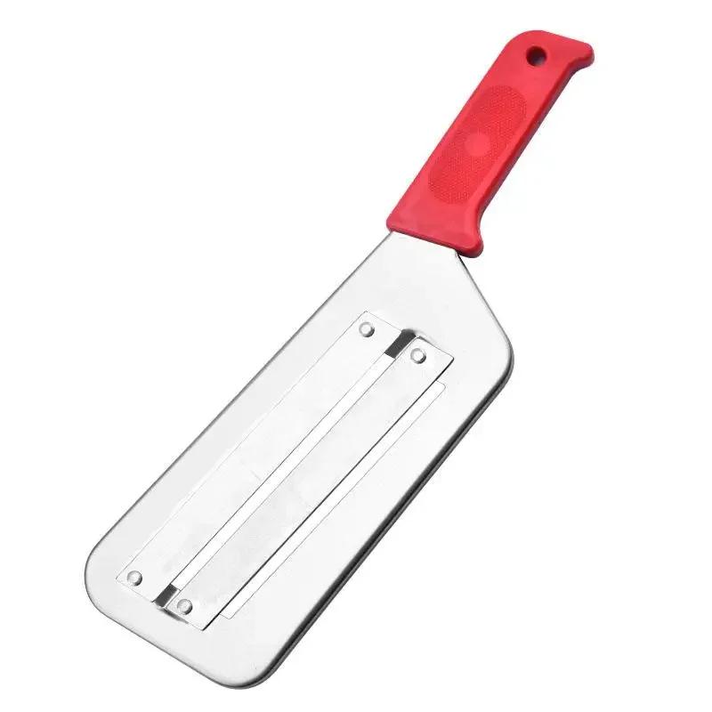 

Multifunctional Stainless Steel Cabbage Slicer Kitchen Grater with Sharp Steel Blade for Fruit Vegetable Kitchen Cooking Gadgets червоний