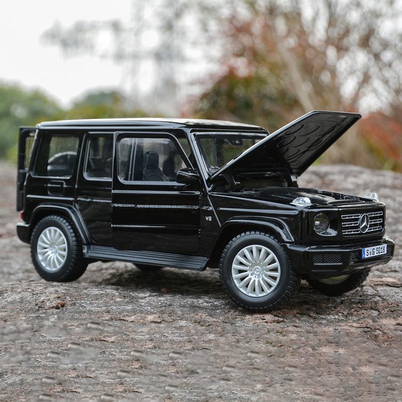 Maisto 1:24 Mercedes-Benz G-Class G500 SUV Alloy Scale Car Model Diecast Metal Miniature Model Car Collection Children Toy Car