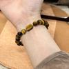 Natural Tiger Eye Stone Square Bracelet for Men & Women - Unique High-End Accessory