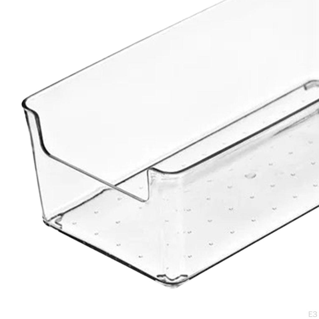 3 Pieces Acrylic Storage Box Desk Organizer Clear Drawer for Baby Products