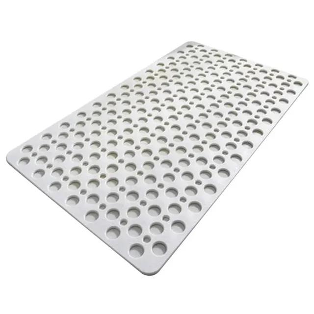 Non Slip Bath Mat & Shower Mat with Suction Cups & Drain Holes Soft Machine Washable Non Slip Bathtub Mat Shower Mats for Inside