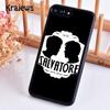 Krajews The Vampire Diaries TEAM DAMON Weiche Handyhülle Für iPhone 17 Air 16 15 14 plus 11 12 13 pro max Hülle Fundas