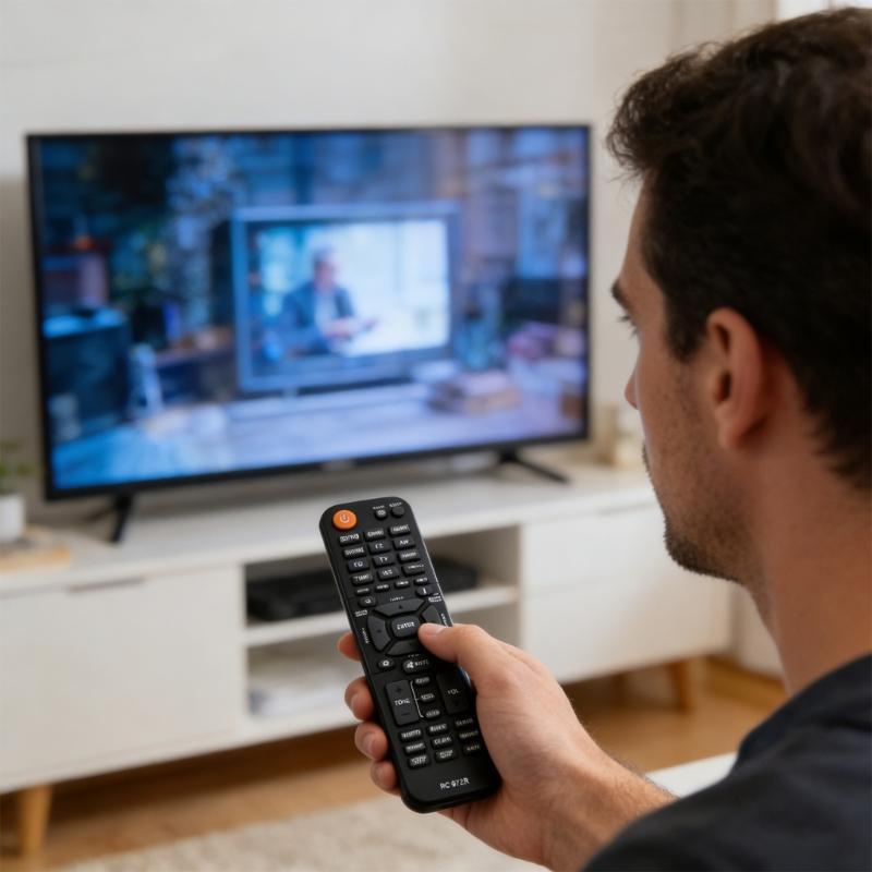 Efficient ABS Plastic Remote Control Replacement Remote Plastic Texture Suitable for Home Theater System Easy To Use