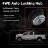 Free wheel locking hub for Mitsubishi Pajero Hyundai GALLOPER HB403300 MB569145 HB403200 HB403122 IR3