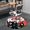 1pc KISS Band Office Round Area Rug,  Under Office Chairs Bedroom Living Room Home Decor a0926069