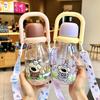 Water bottle summer cartoon children cute cute fun plastic cup high value girls outdoor large capacity sports portable straw cup