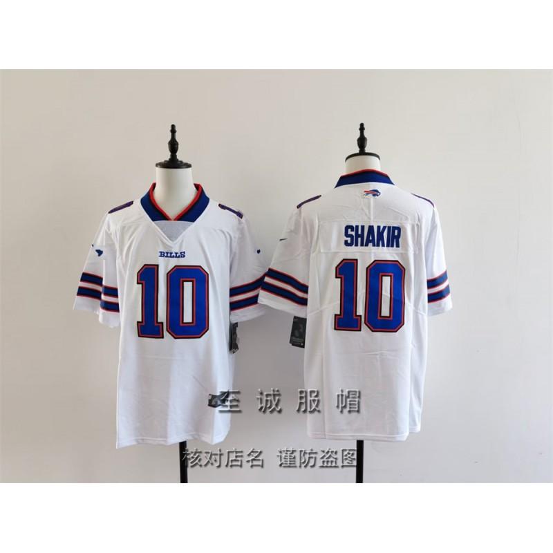Mens Buffalo Bills Embroidered NFL Football Jersey Premium Cotton Blend Sportswear Fan Wear Casual Training