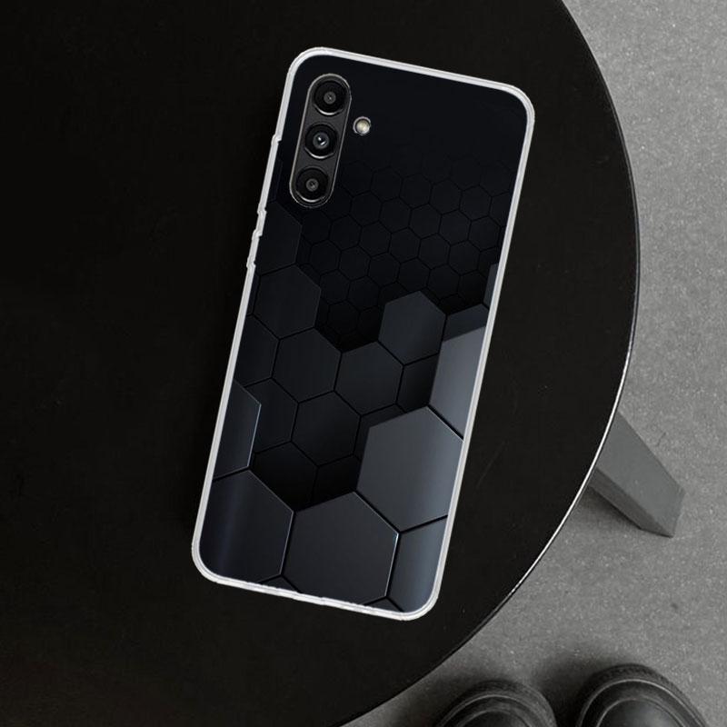 Forged Carbon Pattern Phone Case Cover for Samsung Galaxy A17 A16 A26 A36 A56 A57 A37 A15 A25 A35 A55 A14 A24 A34 A54 A13 A23 A3