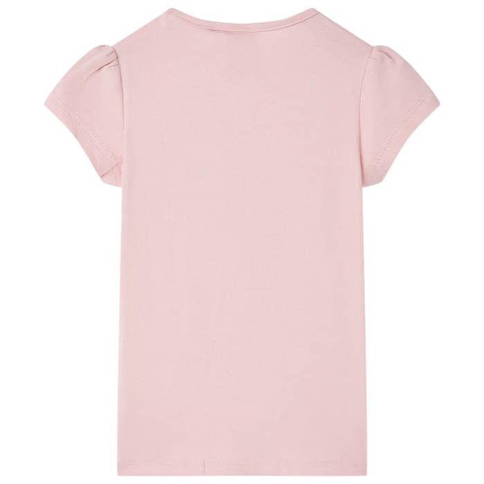 T-shirt pour enfants rose clair 92/104/116/128/140