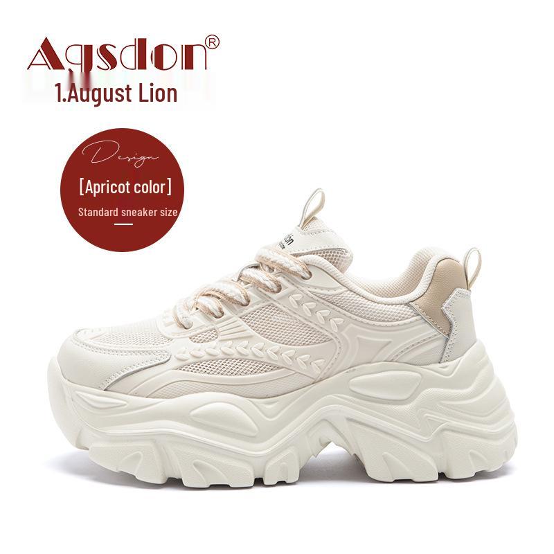 

Aogushi Deng Women s 2026 Spring Trendy Platform Sporty Casual Running Shoes 37