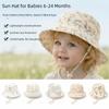 UPF 50+ Sun Hat Striped Kids Sun Hat High Quality Fisherman Hat  for Age 1-6 Years