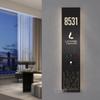 Ally Luminous LED House Number Sign