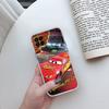 Cars Lightning McQueen Transparent Phone Case for Samsung Galaxy A04 A04S A14 A23 A34 A54 M23 M33 M52 M53