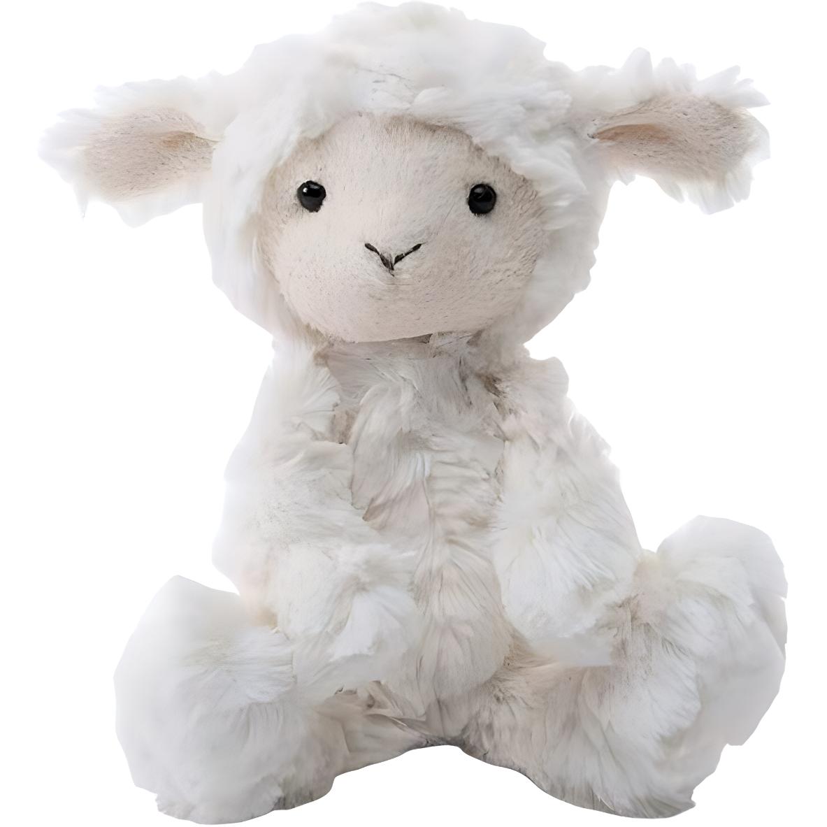 

JELLYCAT Farm Animal Series Squiggles Rolled Sheep Comforting Doll Plush Doll 18cm Height