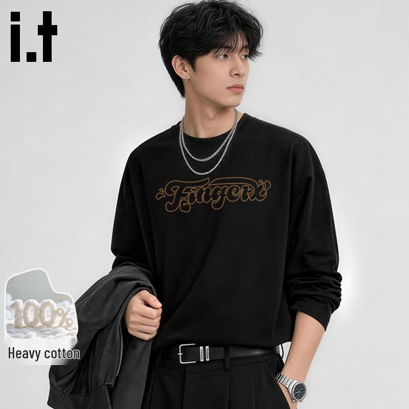 Fingercroxx Men s American Style Breathable Cotton Long Sleeve T-Shirt 3XL