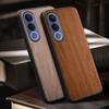 Case for Vivo V70 V60 V50 V40 V30E Lite FE Funda Bamboo Wood Pattern Four-corner Explosion-proof Back Cover for Vivo V70 FE Case